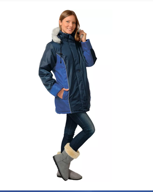 Куртка СИРИУС-КАРЕЛИЯ, тк. Оксфорд, с мехом