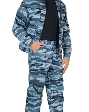 Костюм БЛОКПОСТ/ВЫМПЕЛ куртка, брюки, КМФ Серый вихрь