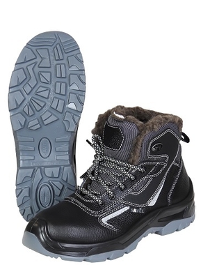 Ботинки SAVЁL-ДЖЕТ-ЗИМА кожа, шерстин, ПУ-ТПУ