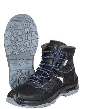 Ботинки SAVЁL-ГЕРМЕС-ЗИМА кожа, шерстин, ПУ-ТПУ